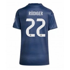 Real Madrid Antonio Rudiger #22 Bortatröja Dam 2025-26 Korta ärmar